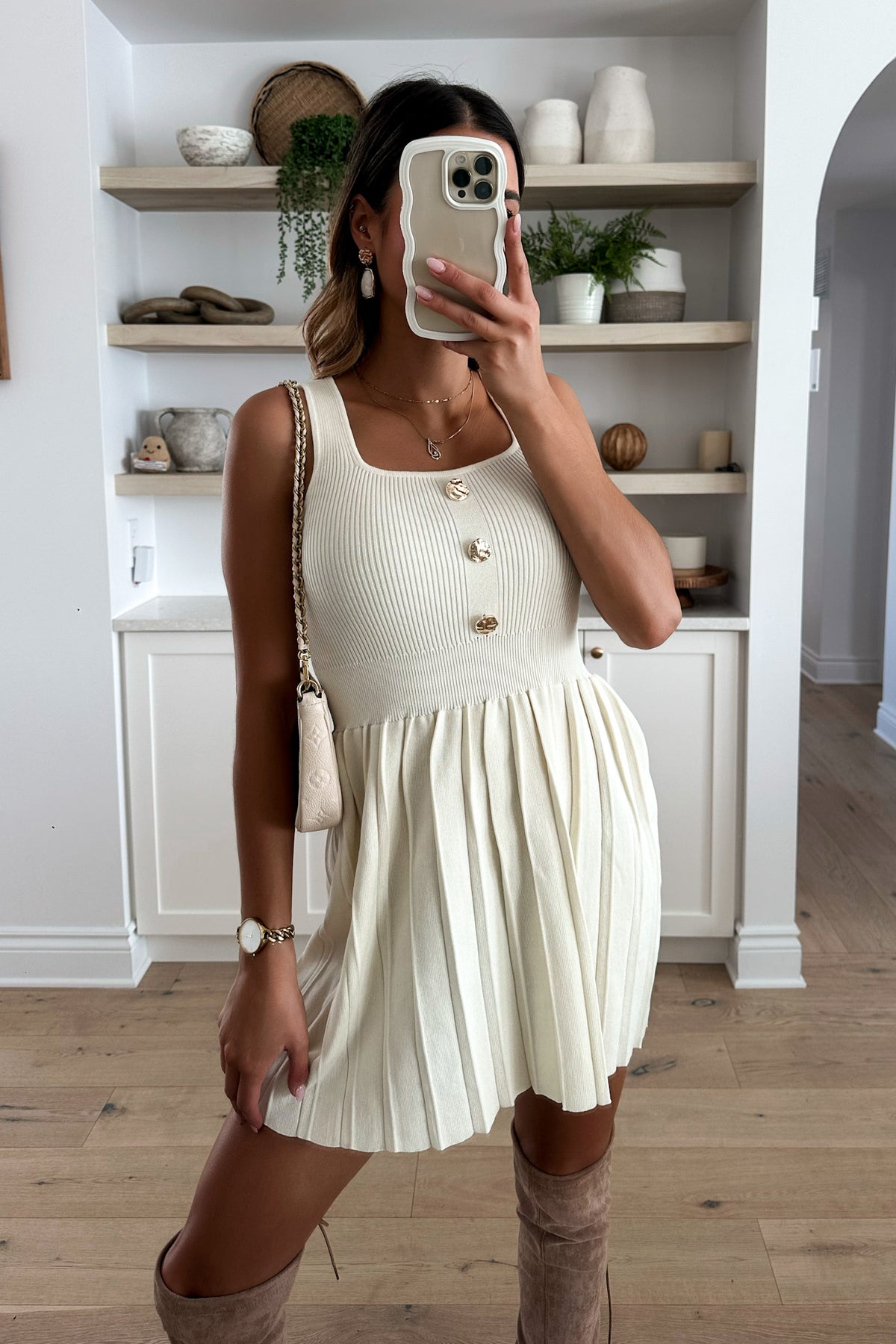 ARYNA - Beige Dress