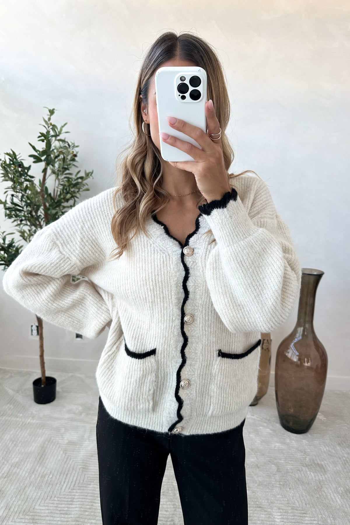 MURIELLE - Cream Sweater