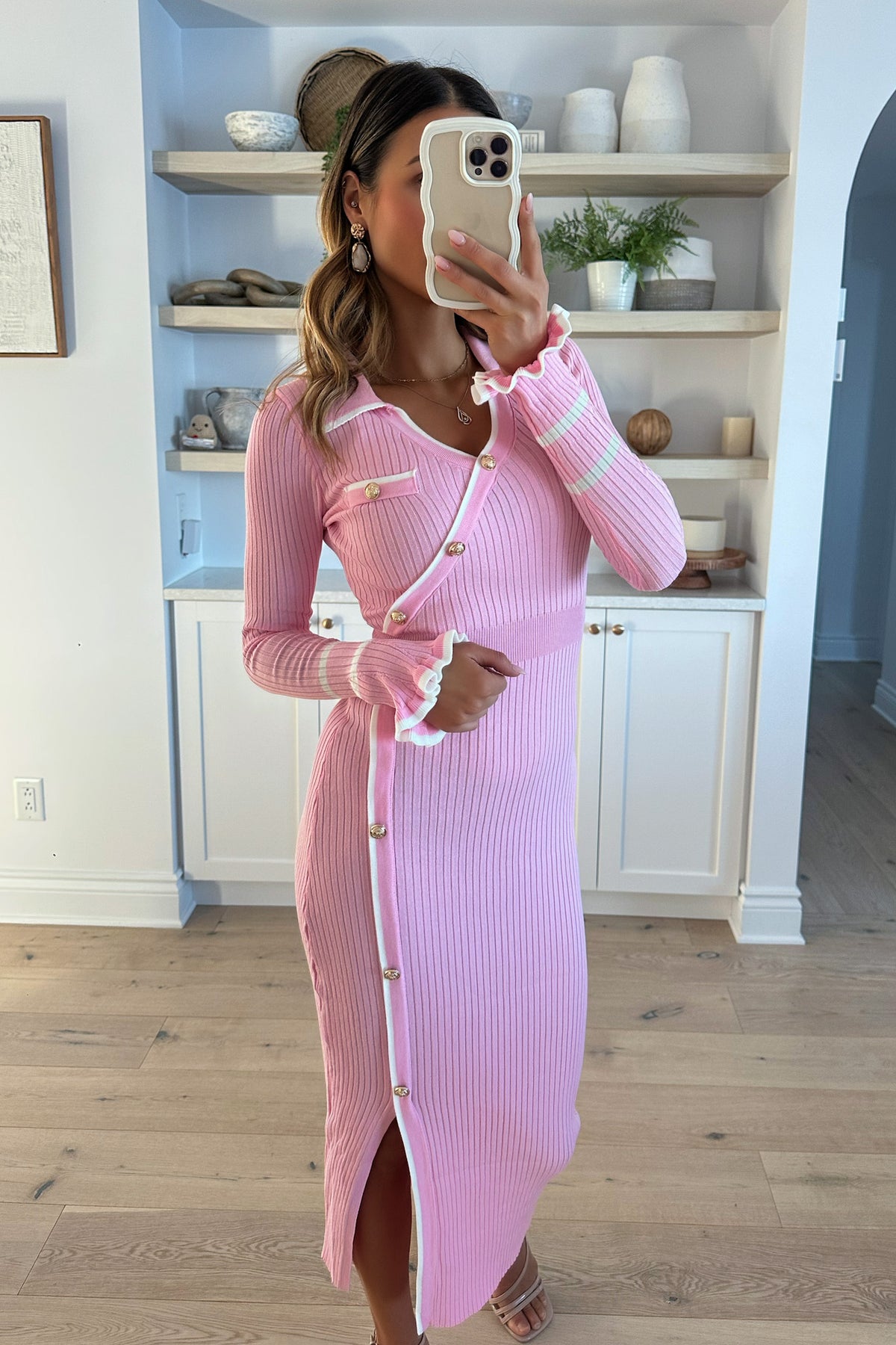 VICTORY - Pink Maxi Dress