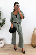 ELLIOT - Khaki Jumpsuit
