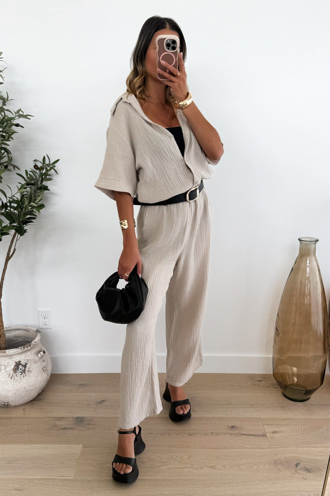 ELLIOT - Taupe Jumpsuit