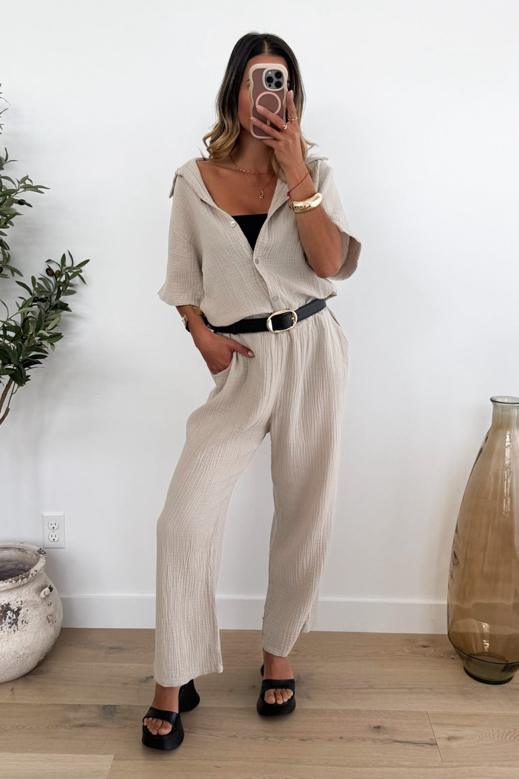 ELLIOT - Taupe Jumpsuit
