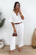 ELLIOT - White Jumpsuit