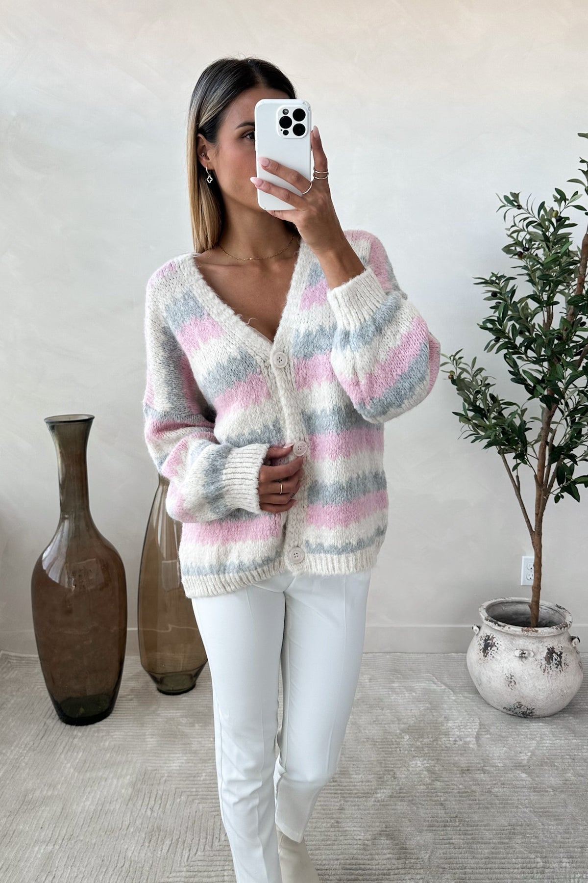 PENNY - Pink Sweater