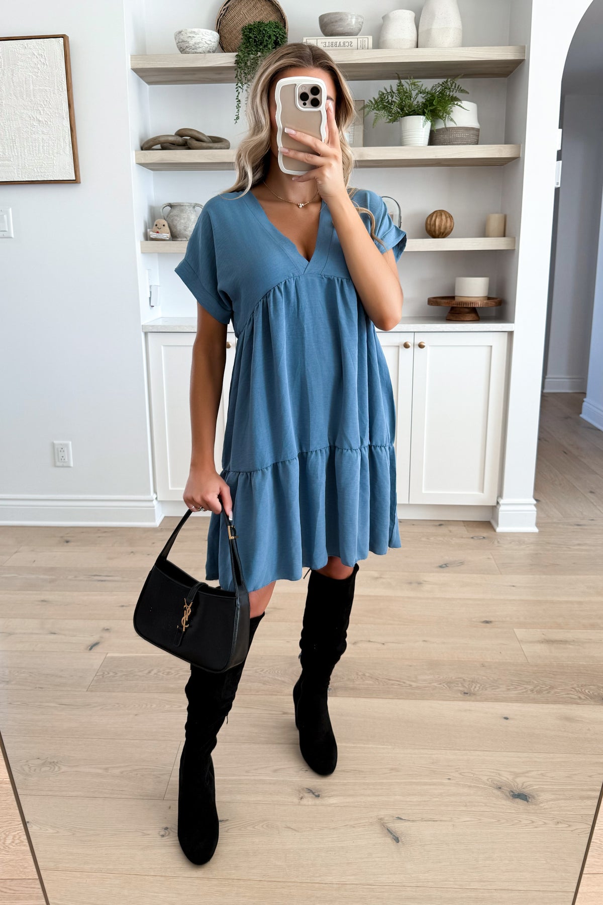 JAZEMINE - Robe / Bleu Jeans