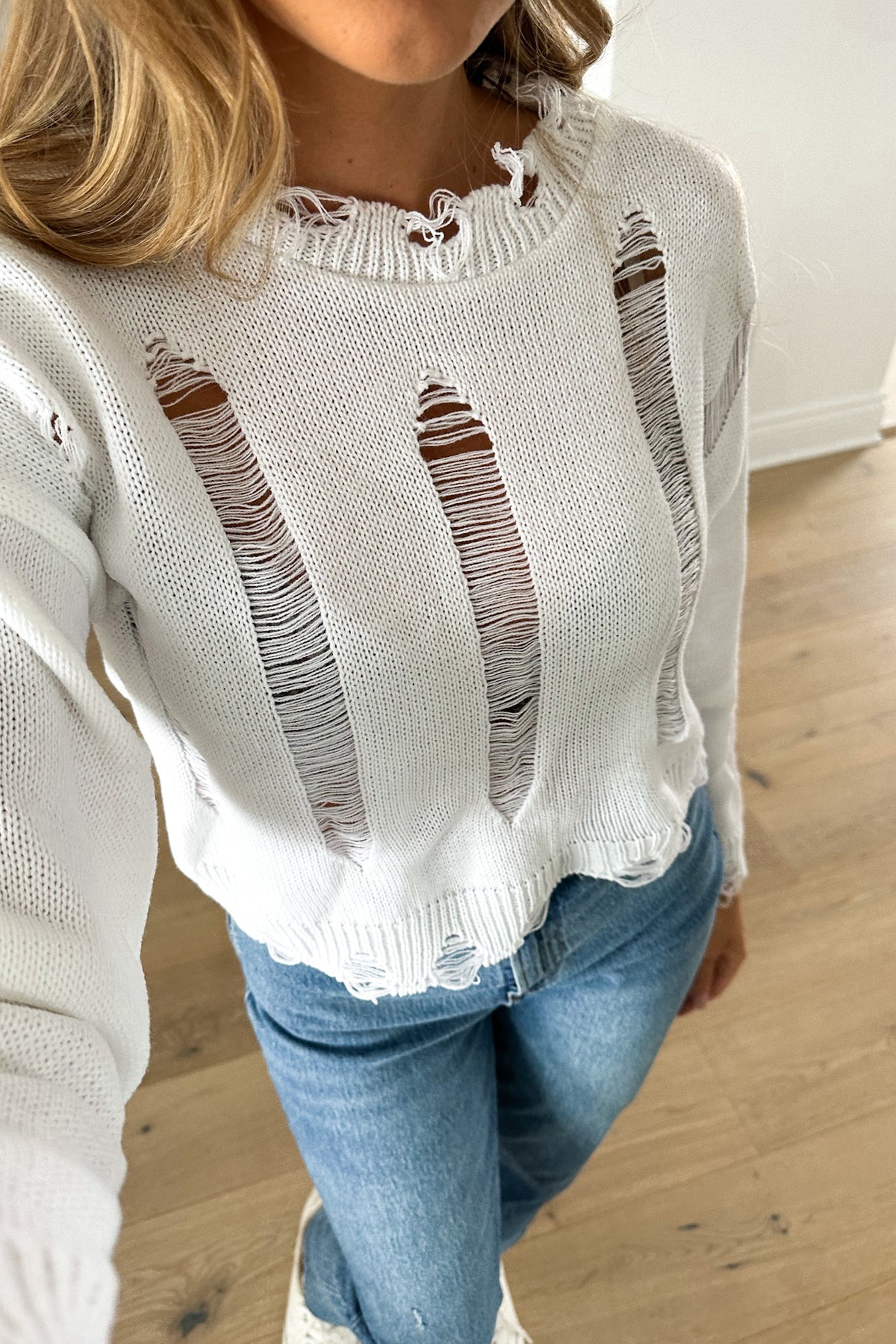 PASHA - Cream Sweater