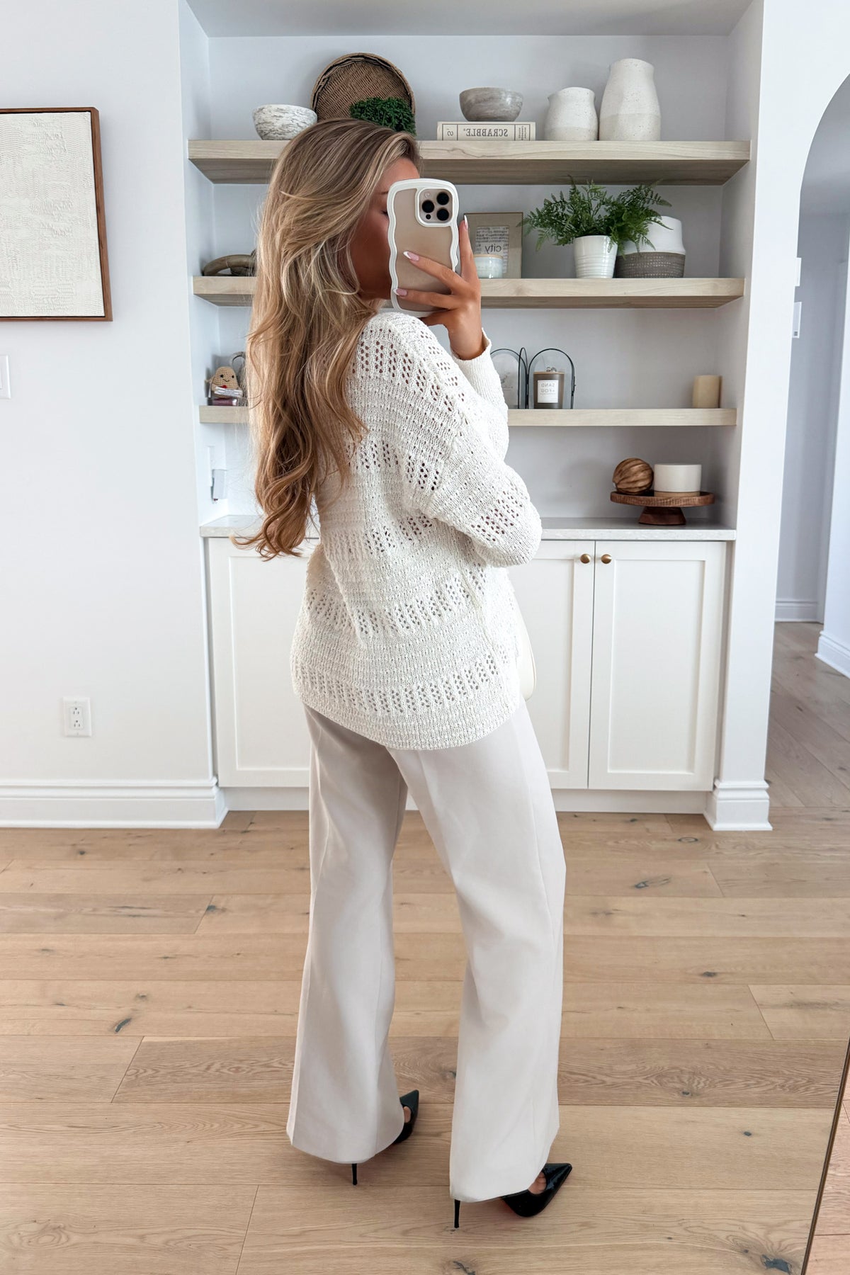 ALICE - Cream Long Sleeve Top