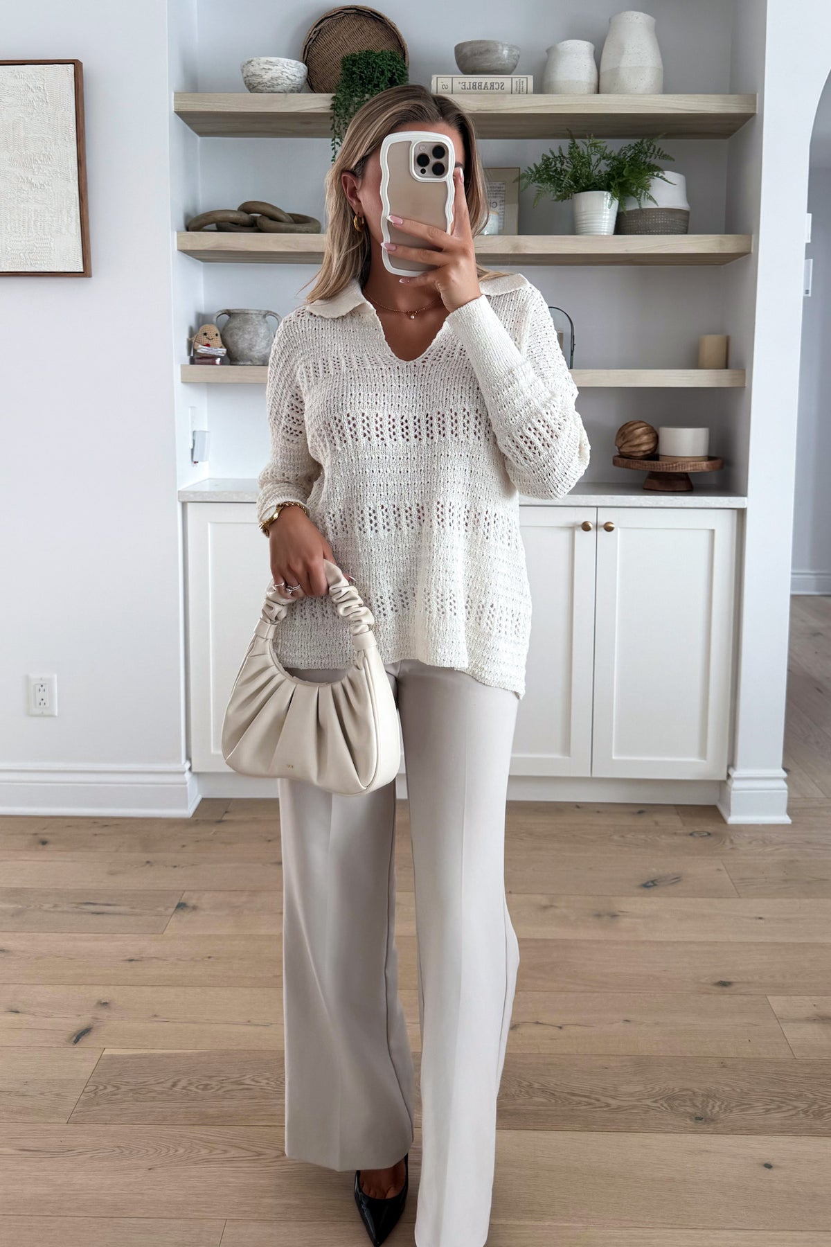 ALICE - Cream Long Sleeve Top