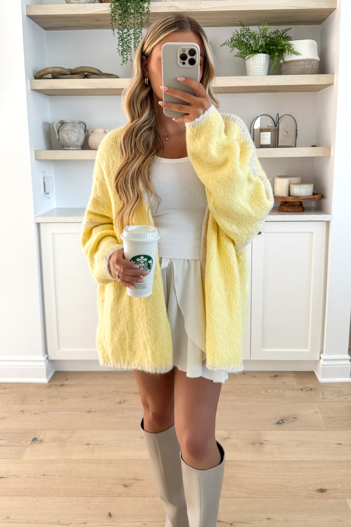 BOMBAY - Cardigan Jaune