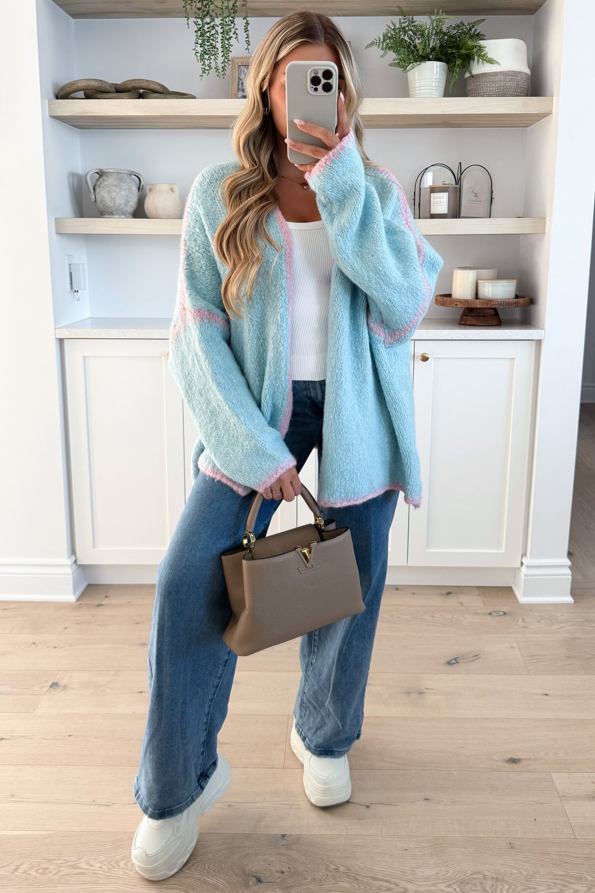 BOMBAY - Cardigan Bleu