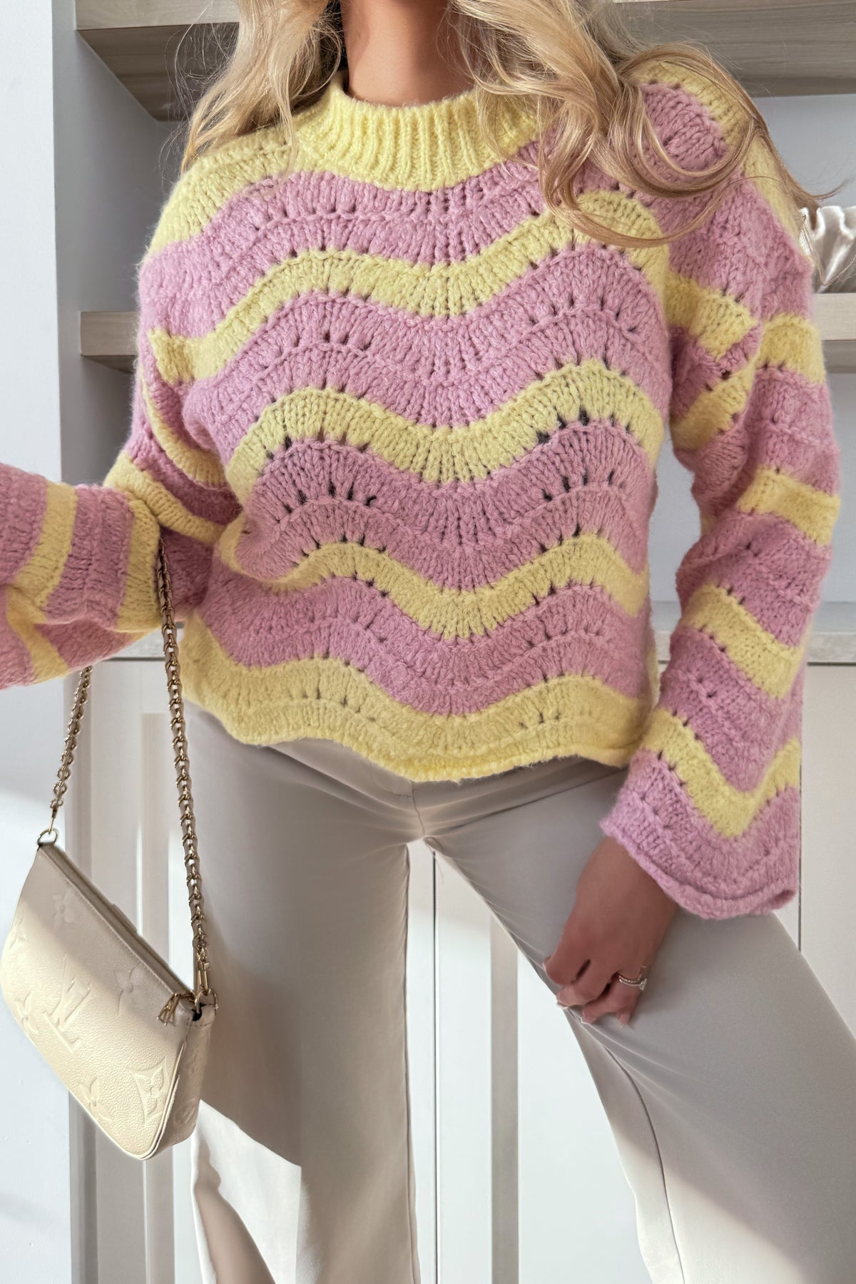 MYRTILLE - Yellow Sweater