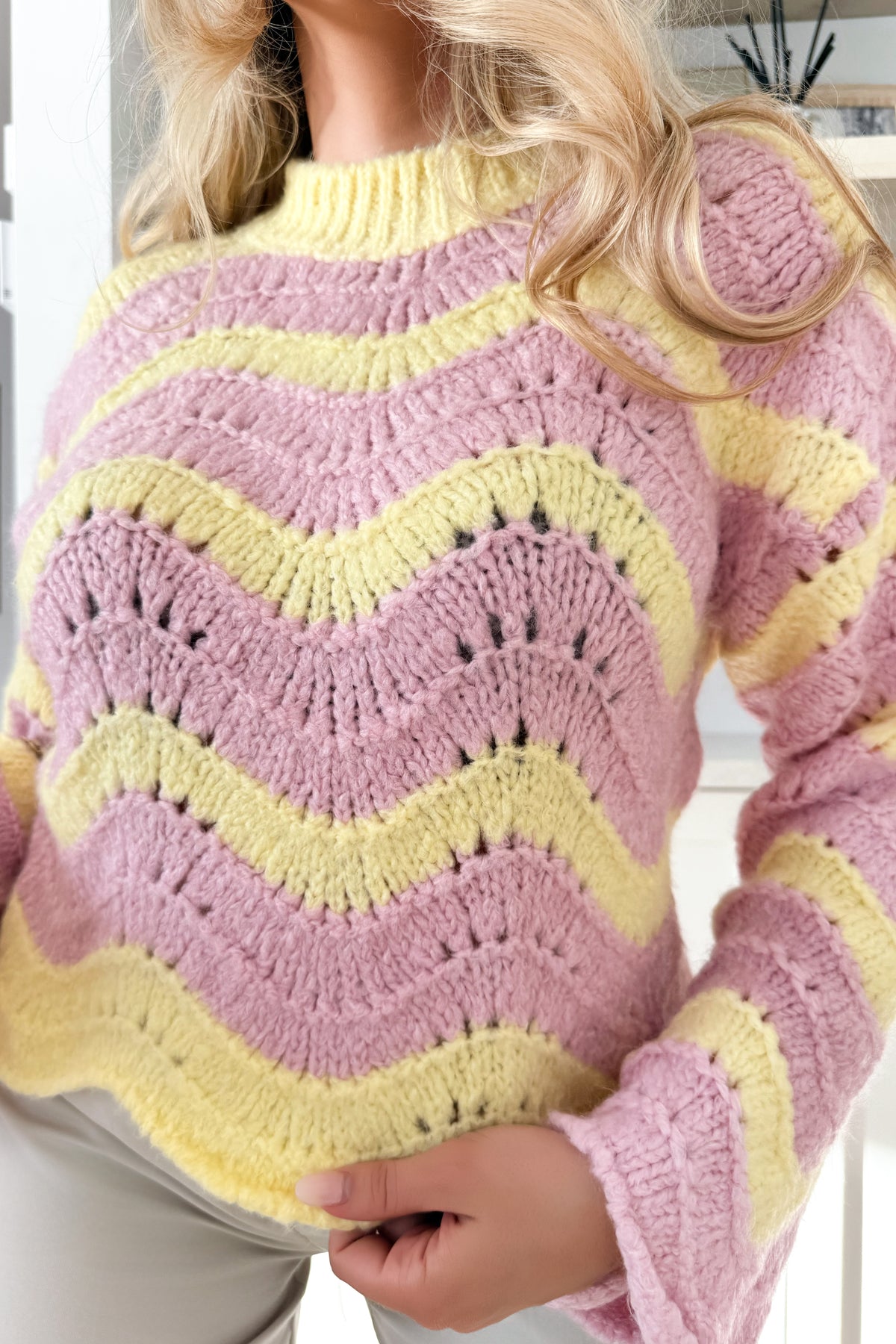 MYRTILLE - Yellow Sweater