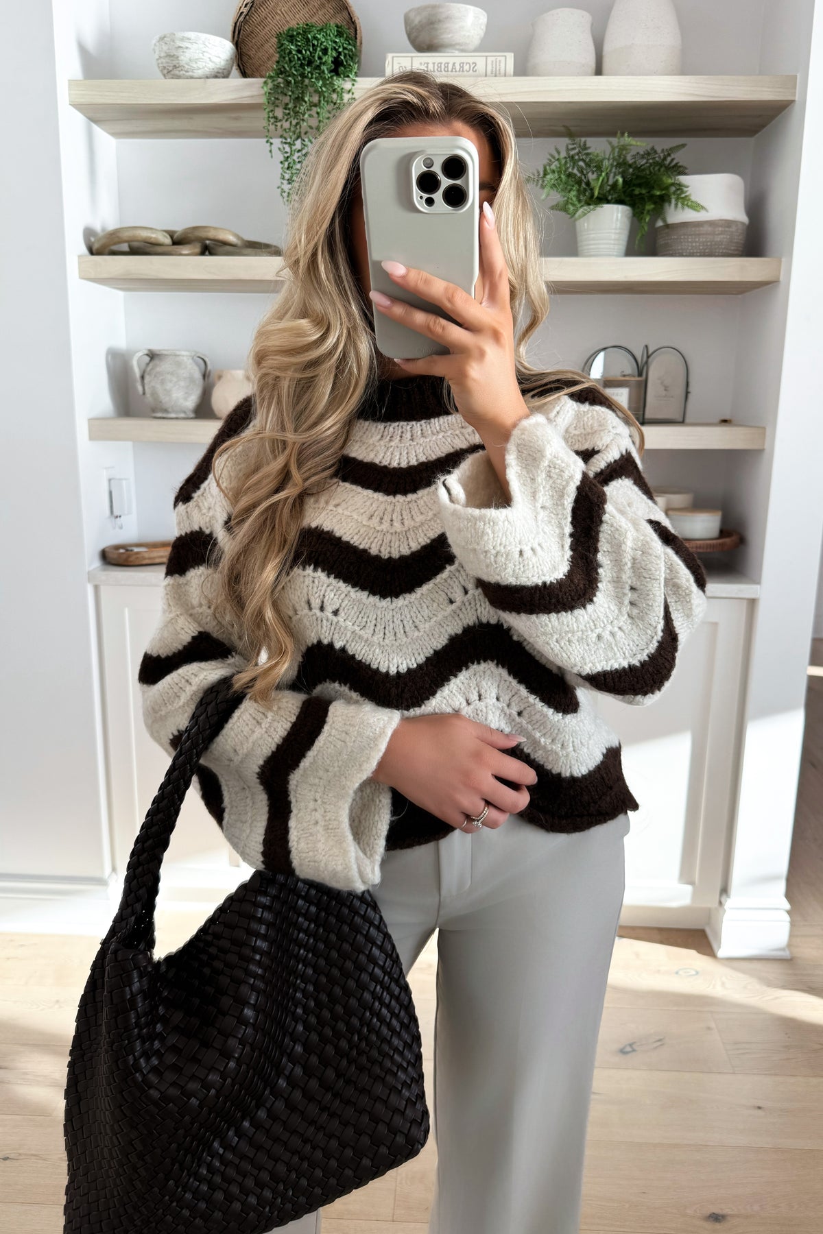 MYRTILLE - Brown Sweater