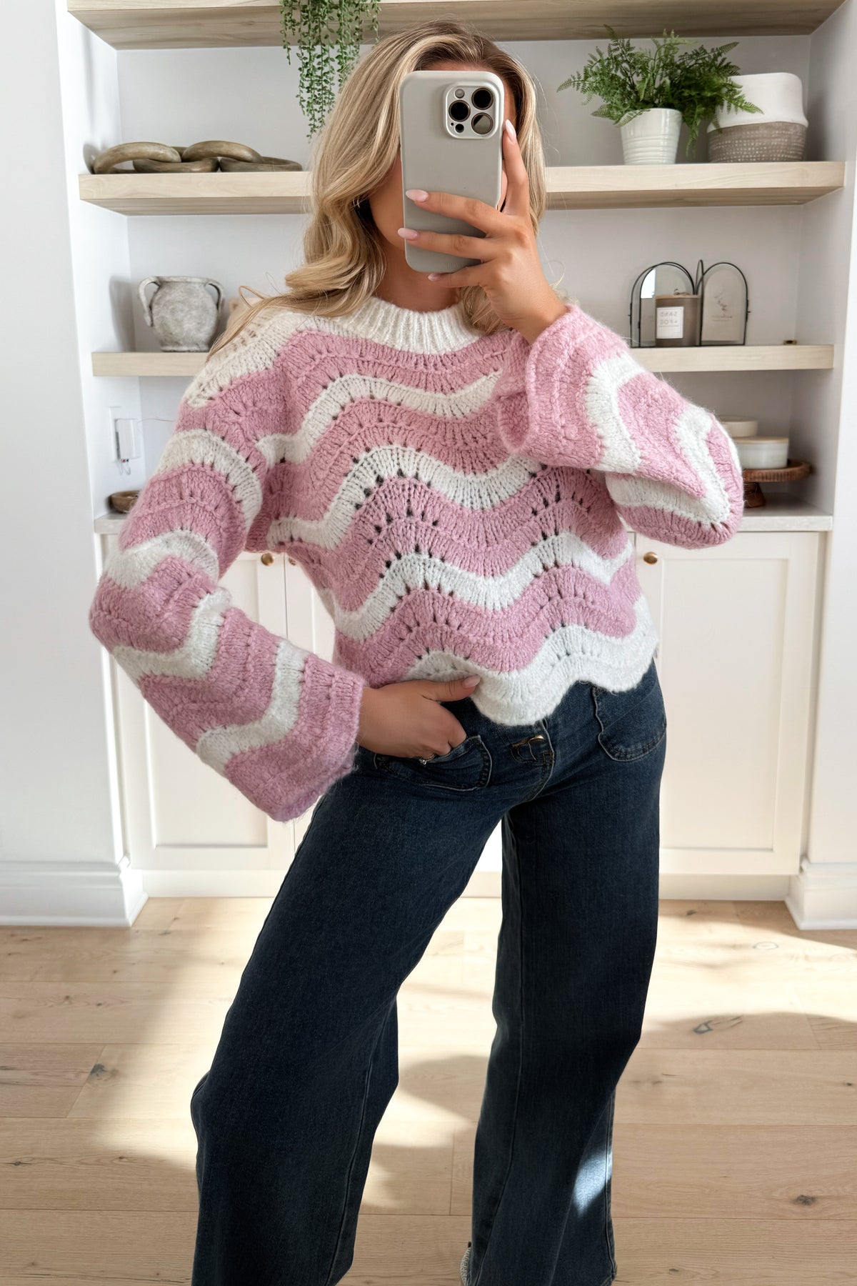 MYRTILLE - Pink Sweater