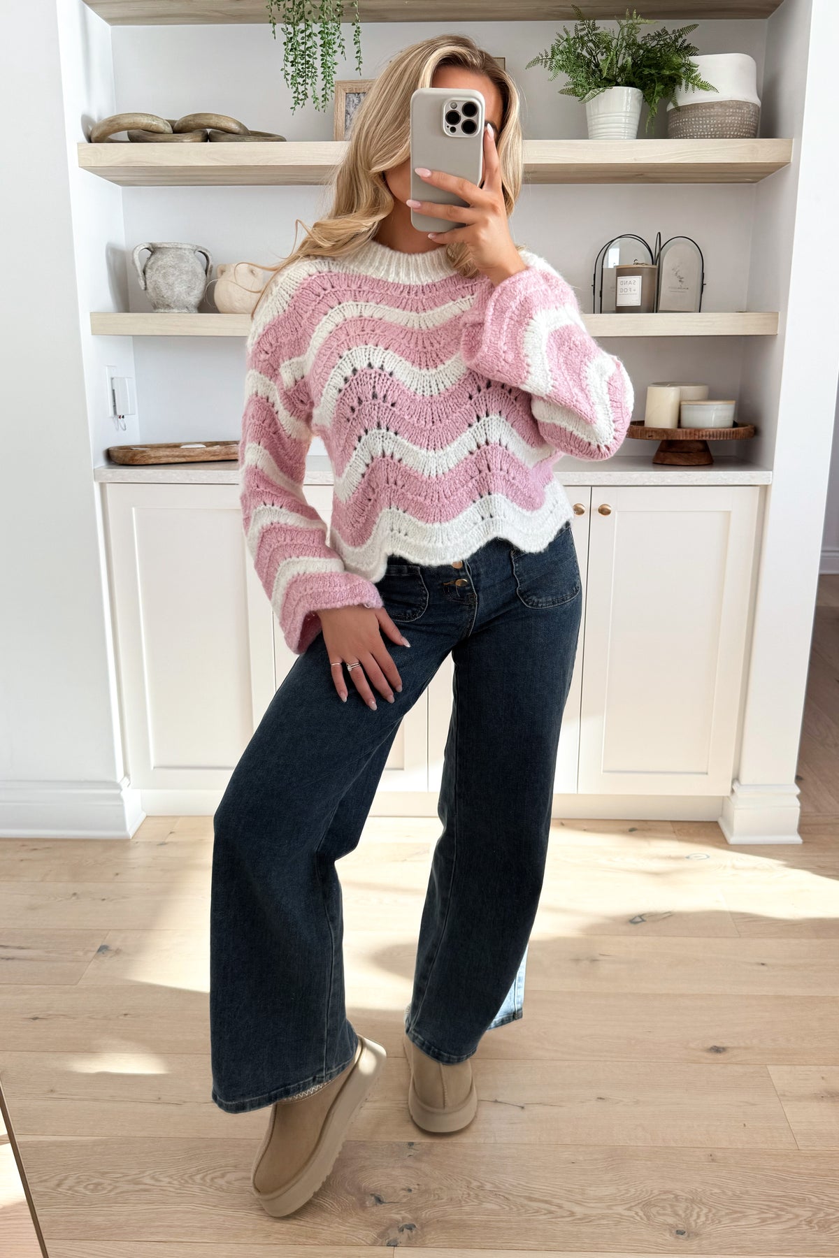 MYRTILLE - Pink Sweater