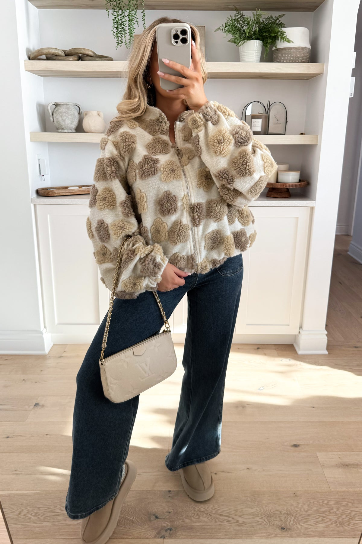 FLEURY - Beige Cardigan 