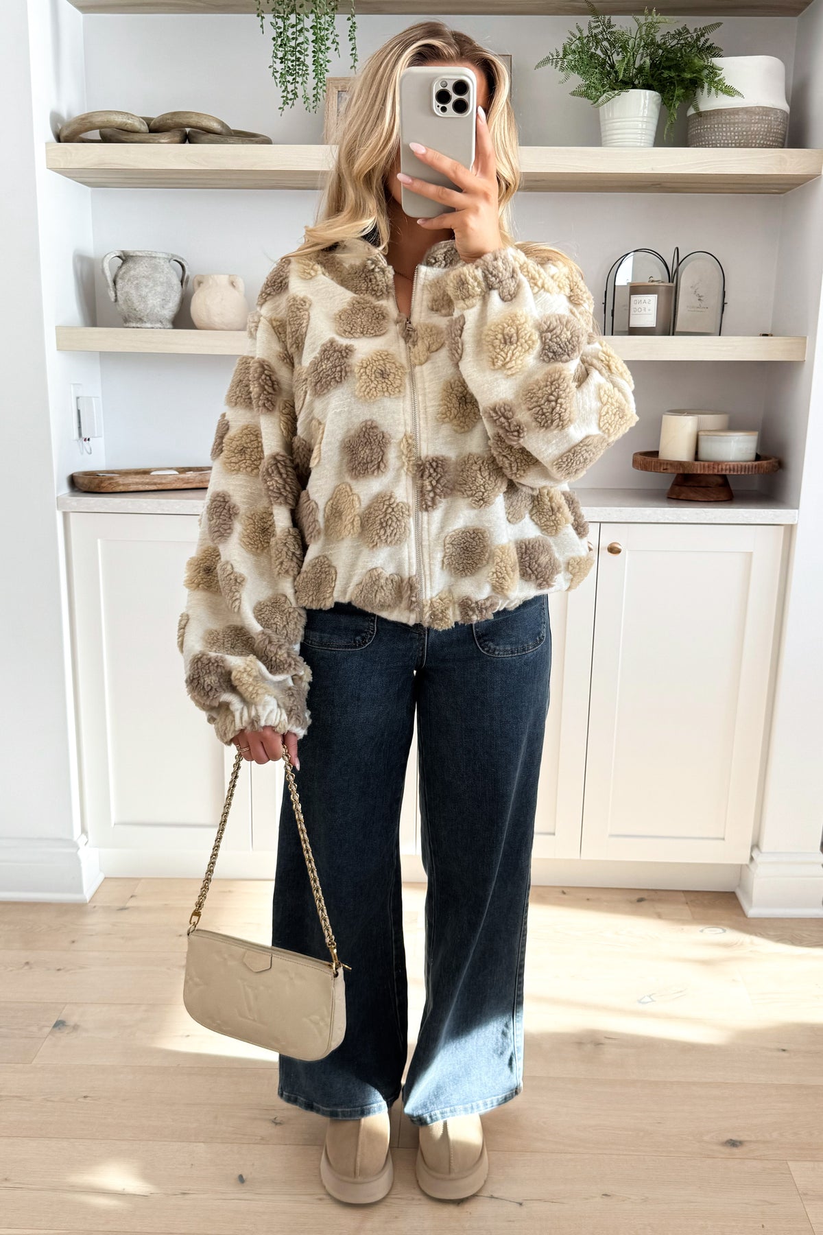 FLEURY - Beige Cardigan 