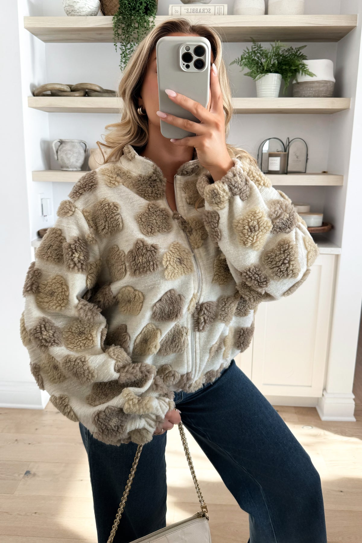 FLEURY - Beige Cardigan 