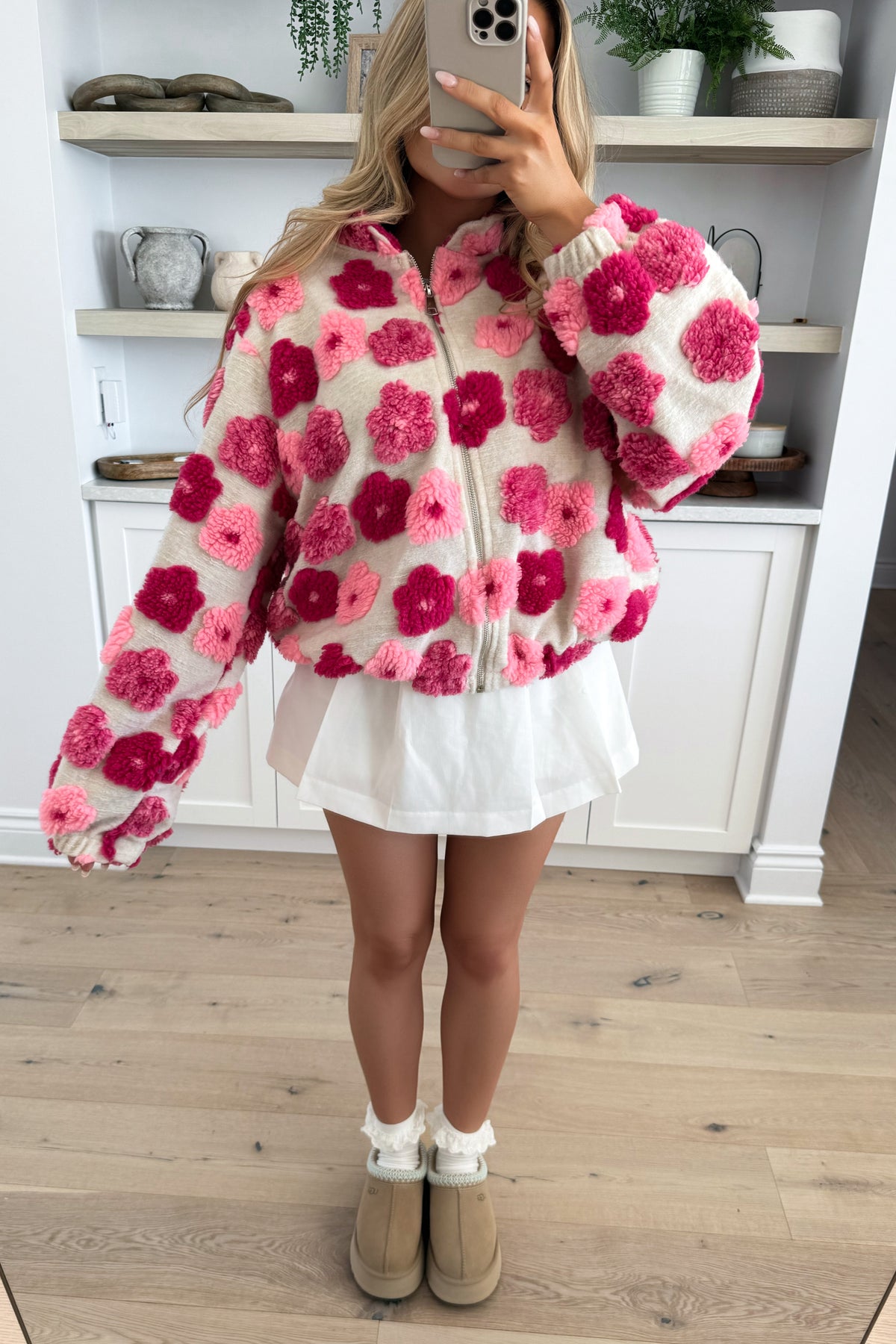 FLEURY - Cardigan Rose