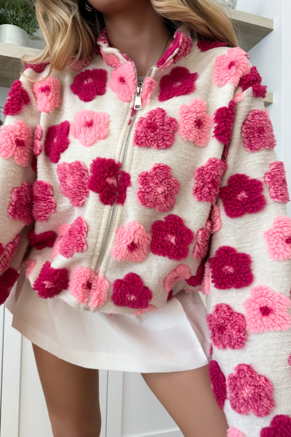 FLEURY - Cardigan Rose