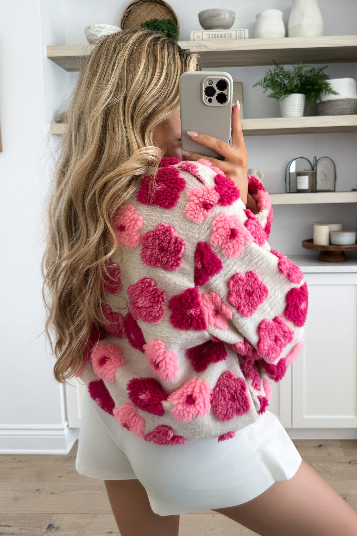 FLEURY - Cardigan Rose