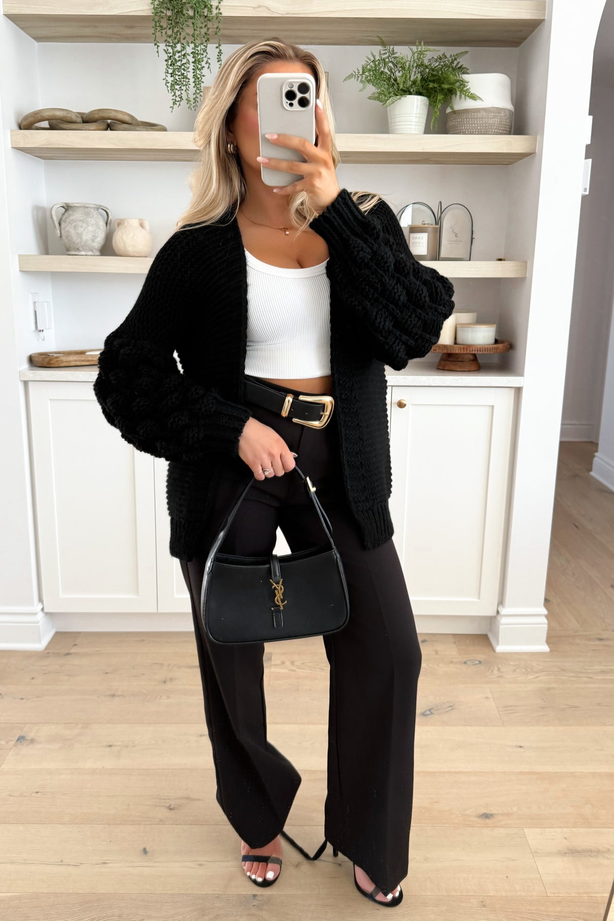 BUBBLE - Cardigan Noir