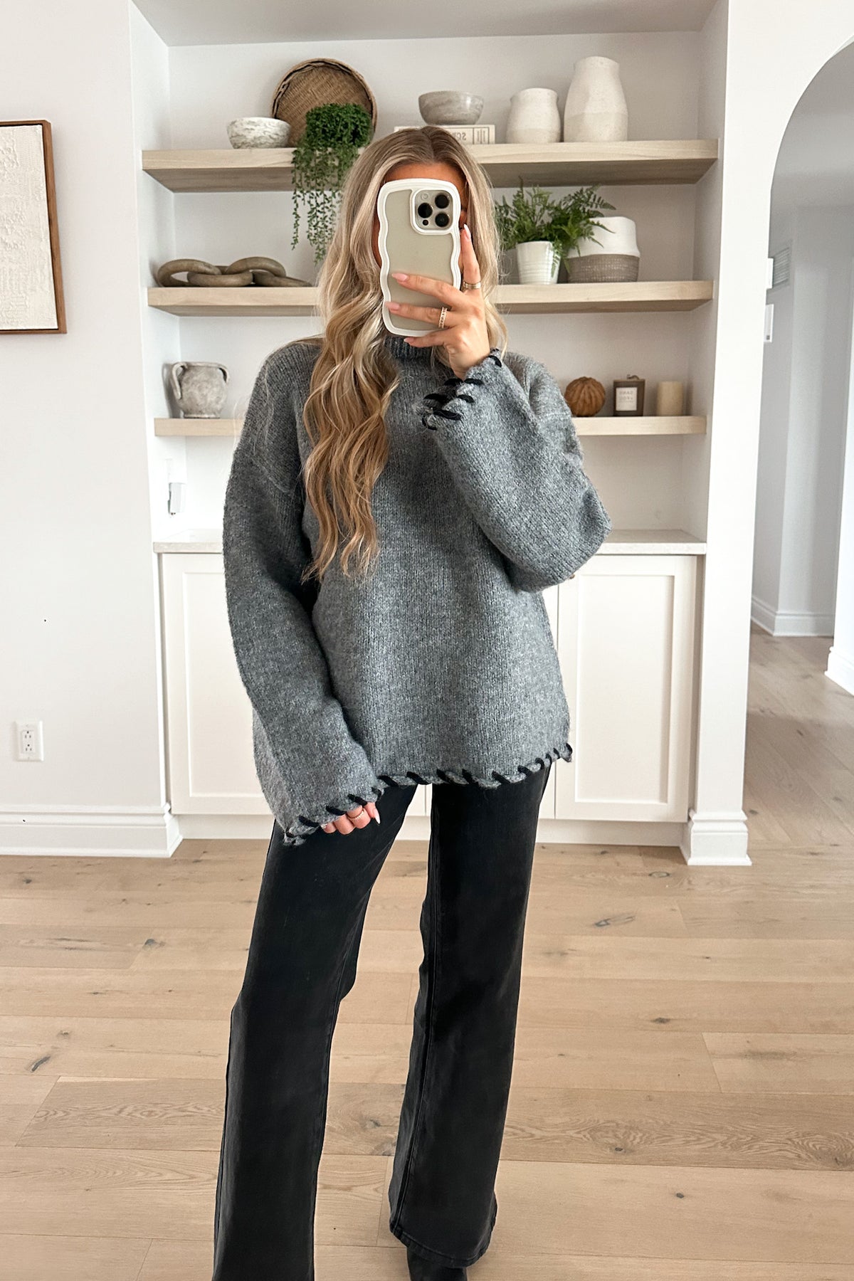 SANDRA - Grey Sweater