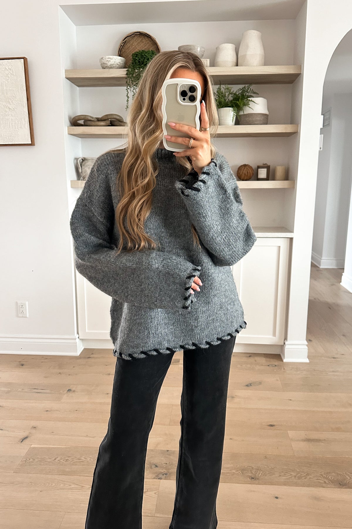 SANDRA - Grey Sweater