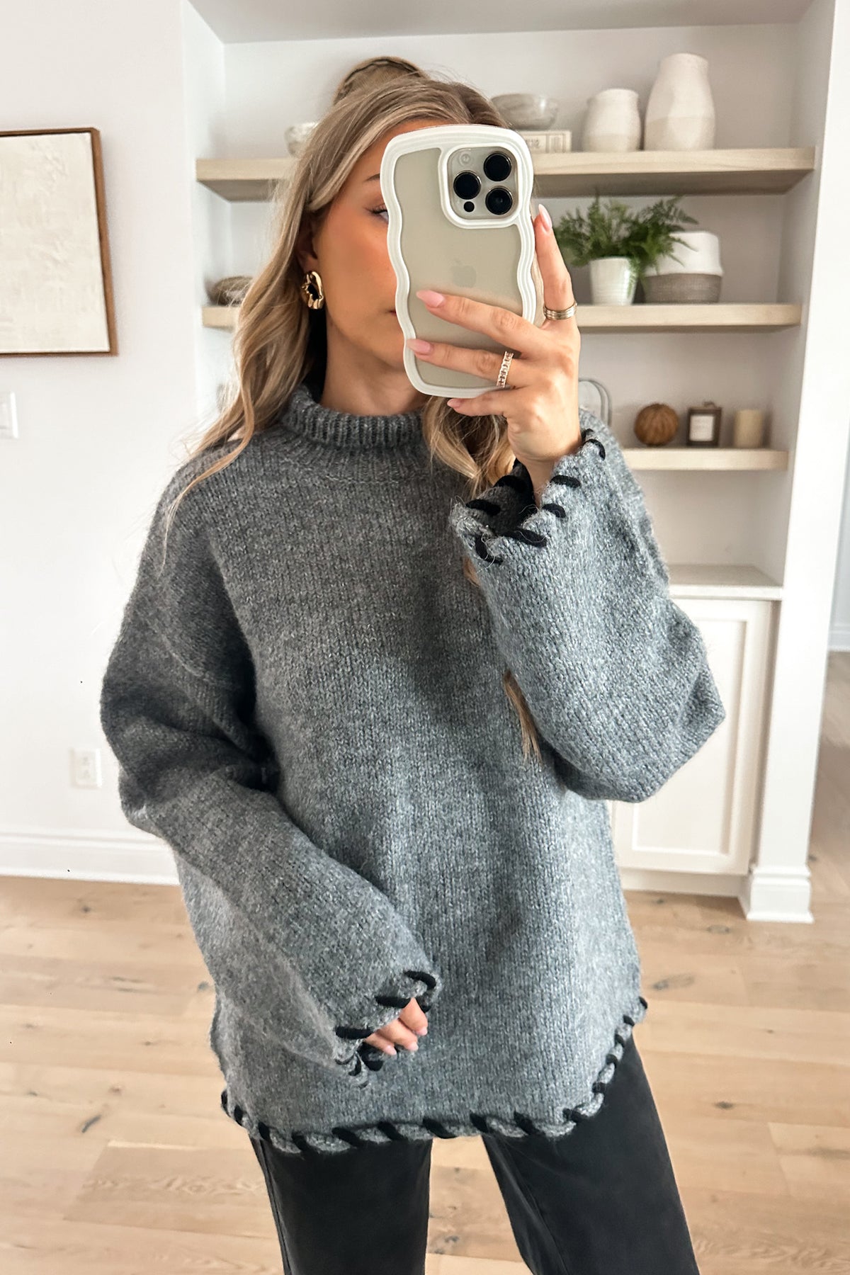 SANDRA - Grey Sweater