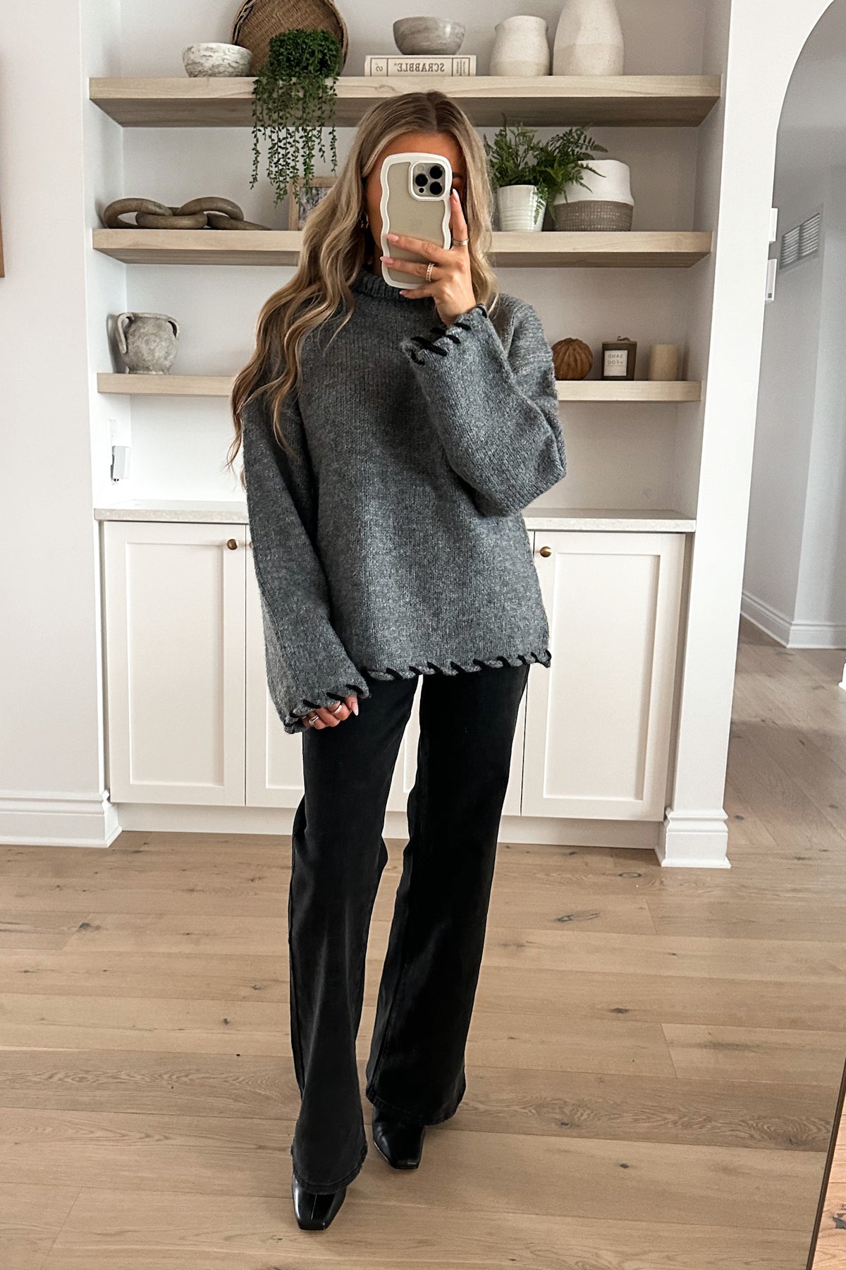 SANDRA - Grey Sweater