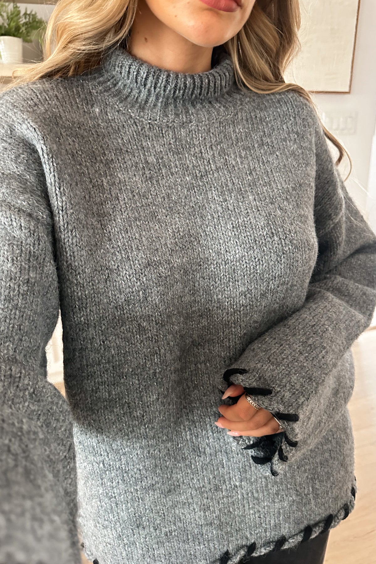 SANDRA - Grey Sweater