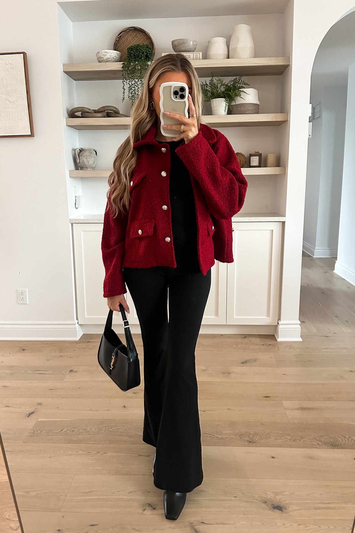 AVELLA - Burgundy Jacket