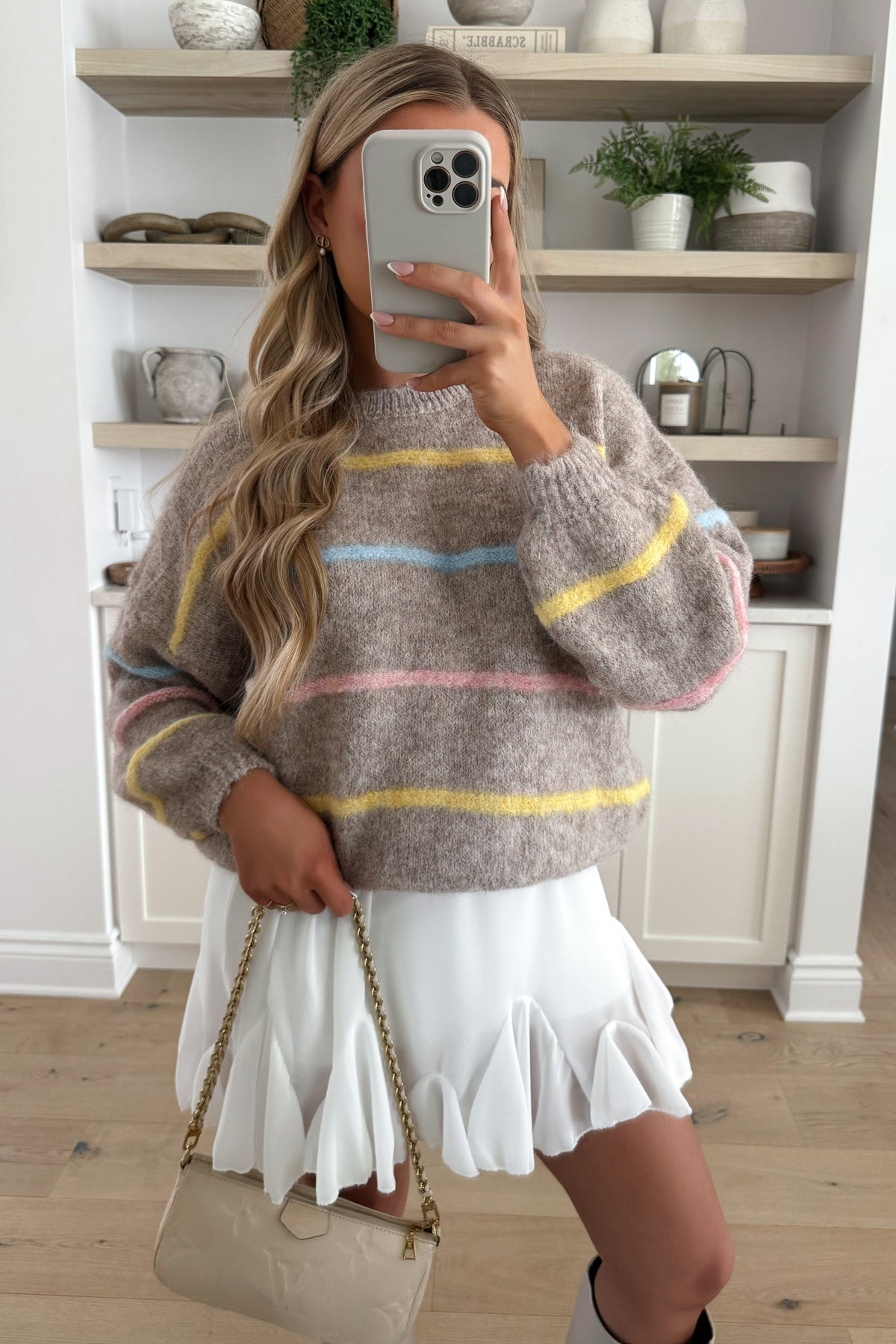 LYANA - Taupe Sweater