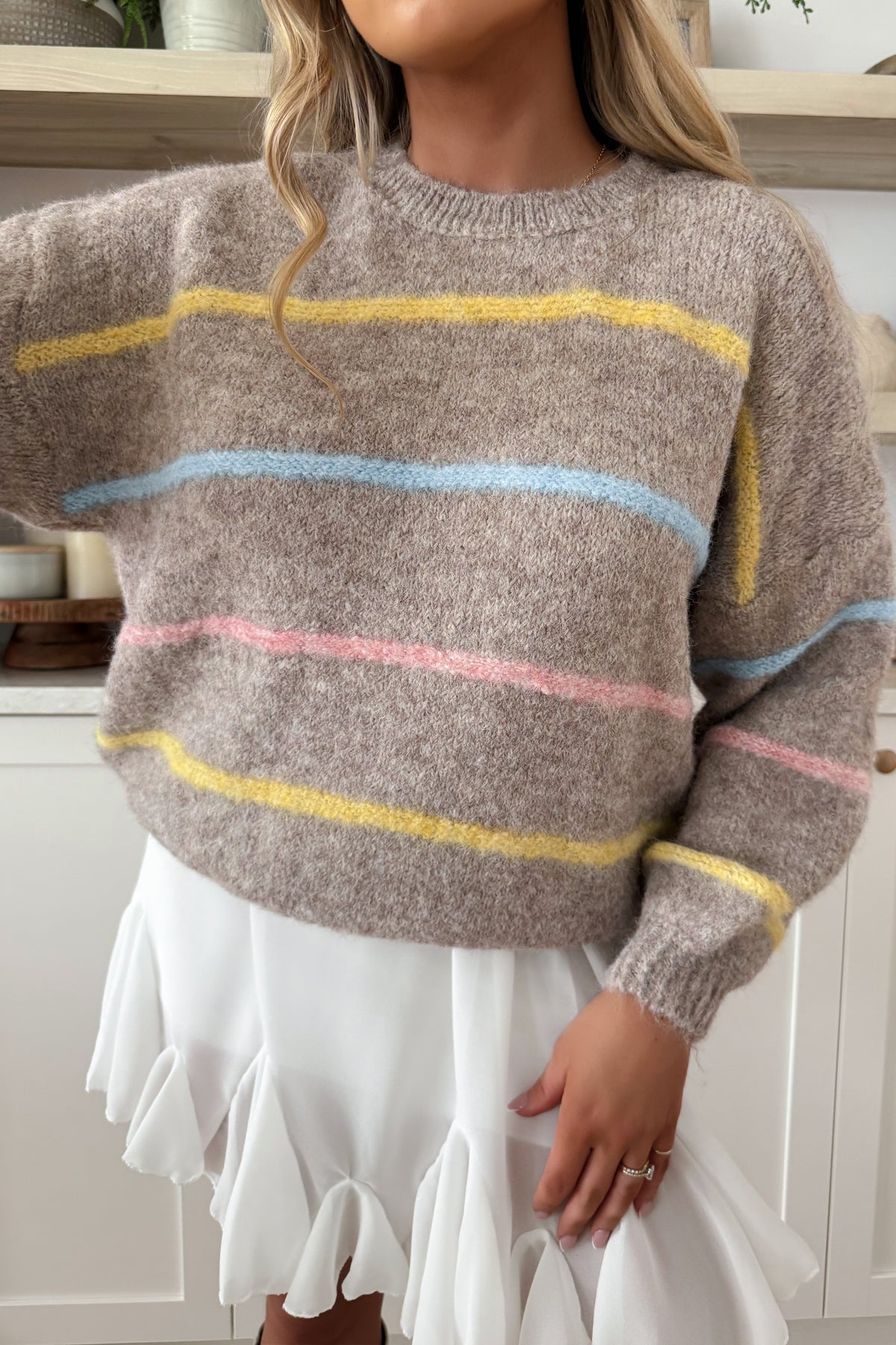 LYANA - Taupe Sweater