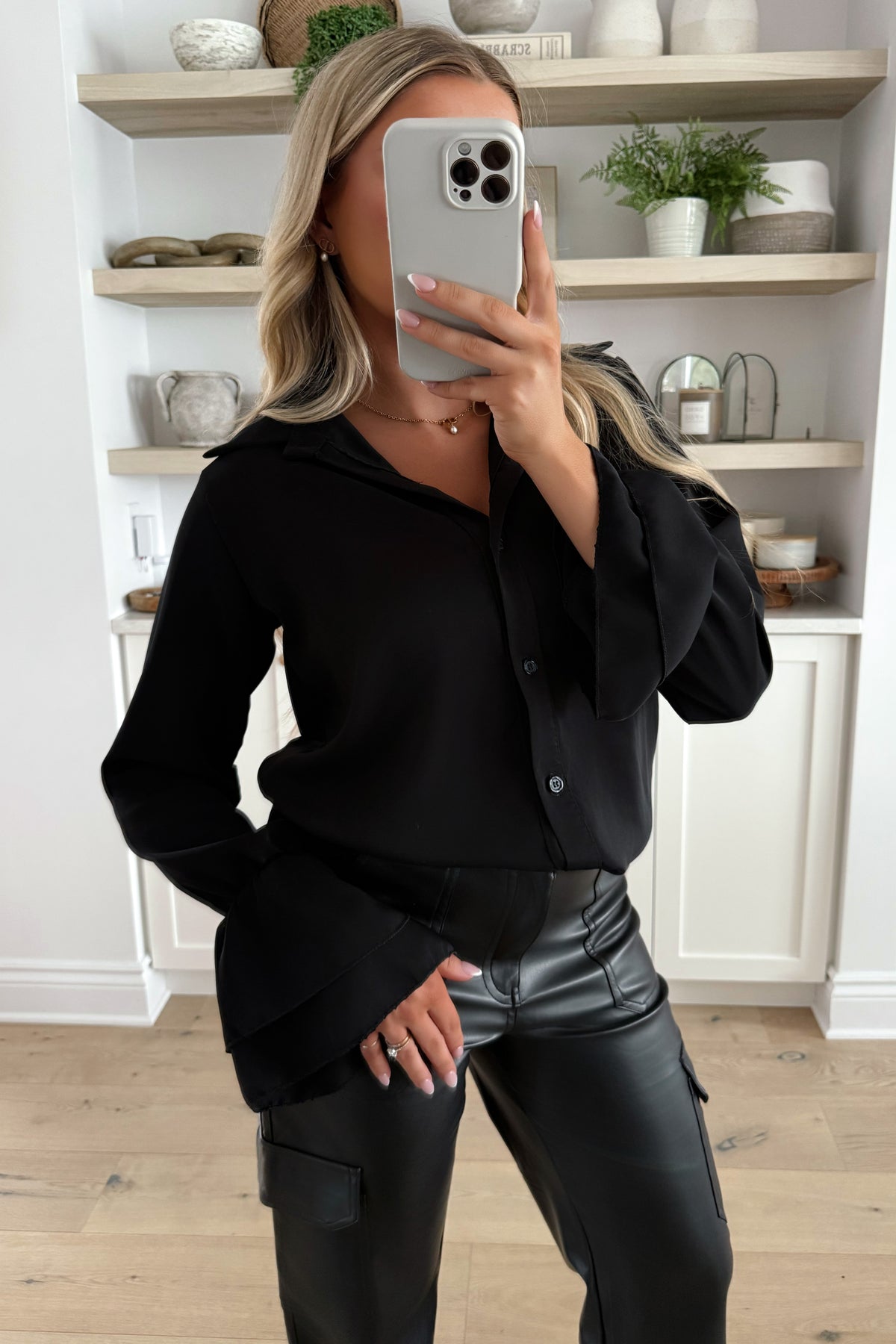 MAYLANIE - Black Shirt