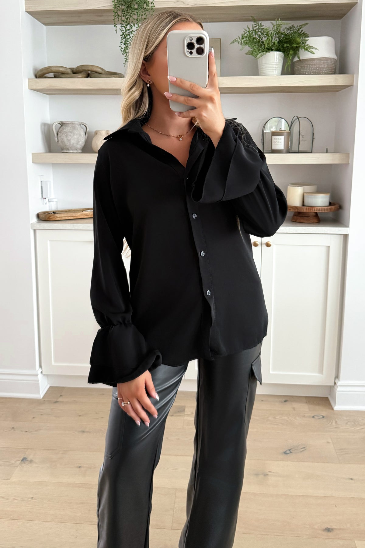 MAYLANIE - Black Shirt