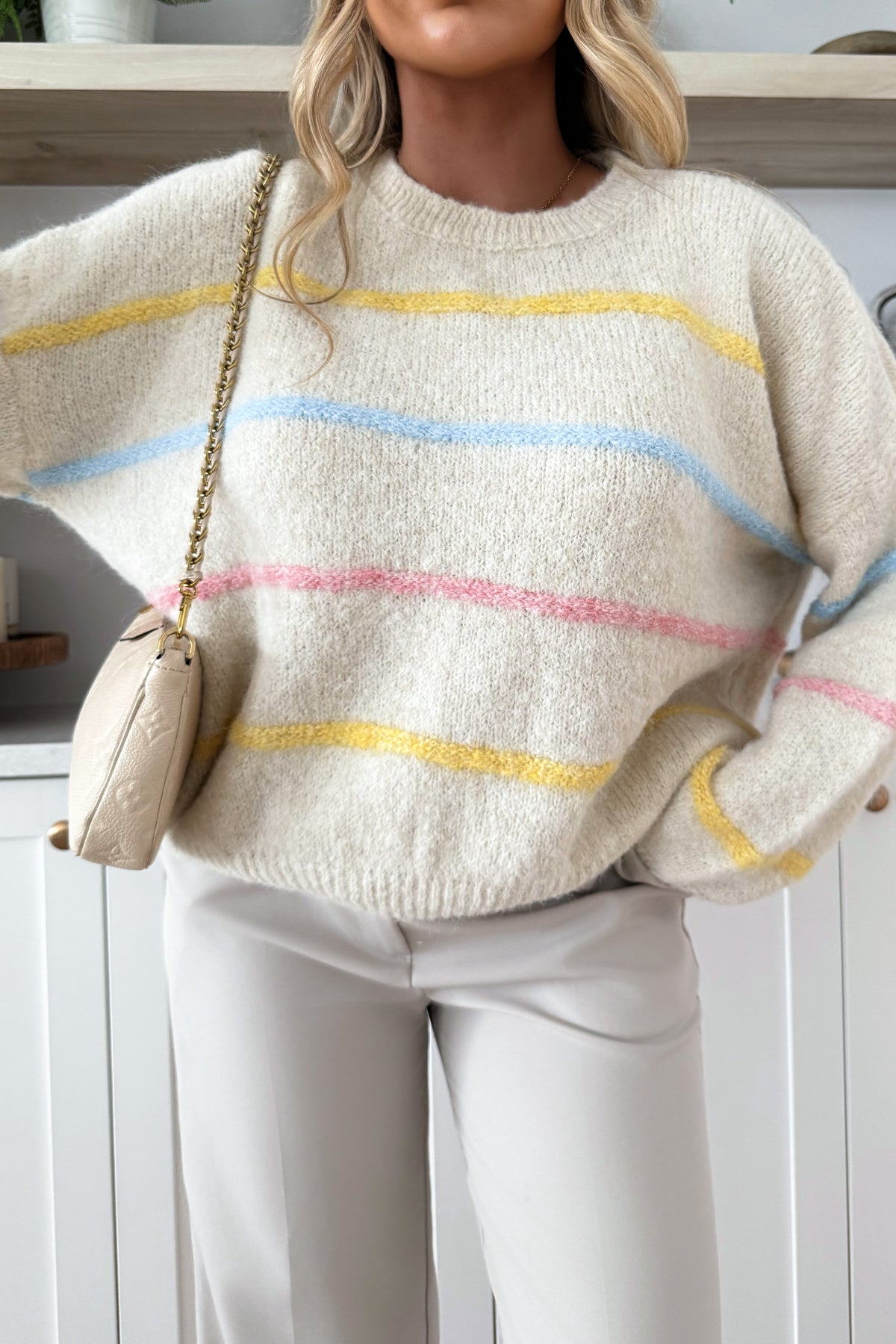 LYANA - Cream Sweater
