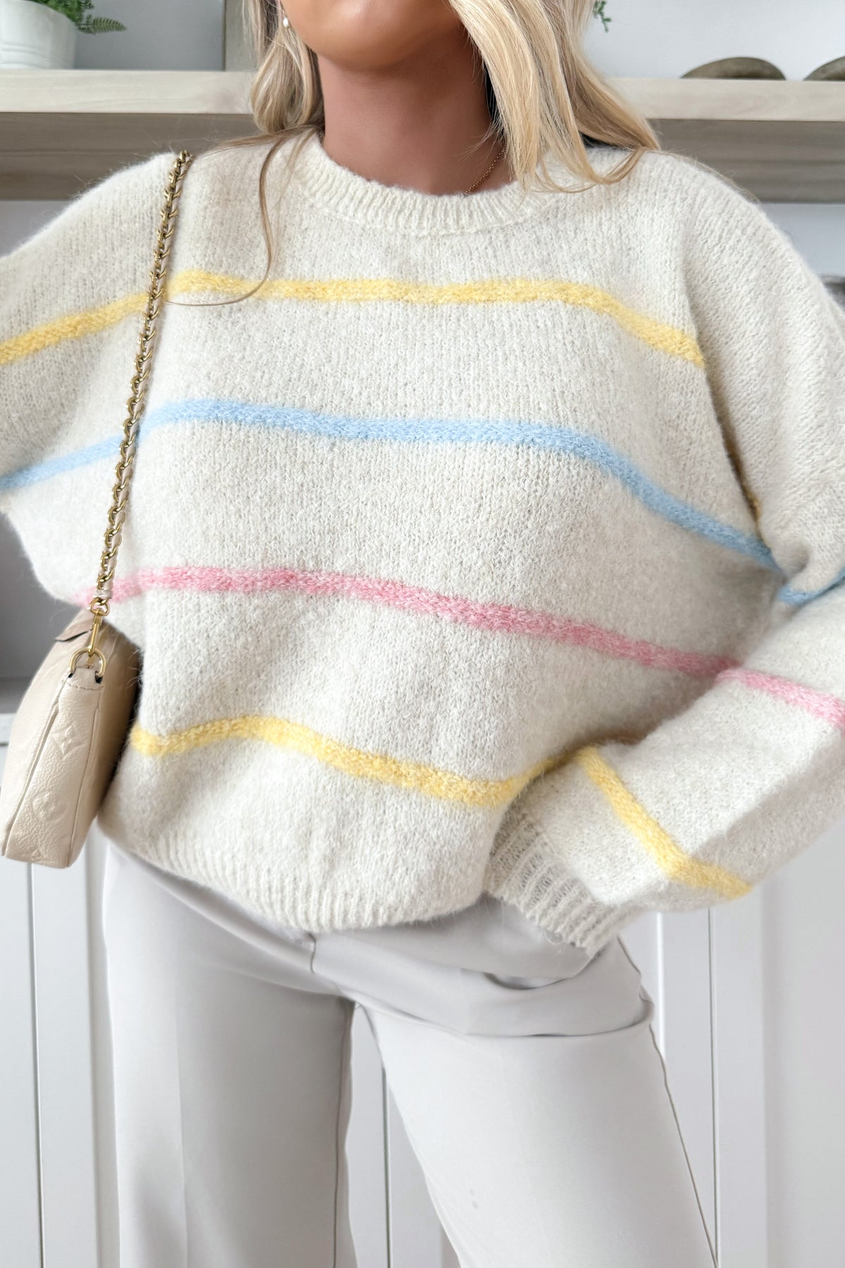 LYANA - Cream Sweater