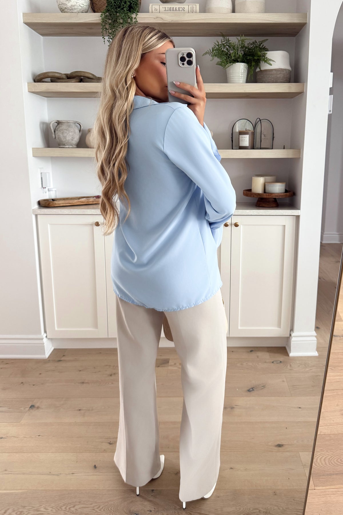 MAYLANIE - Blue Shirt