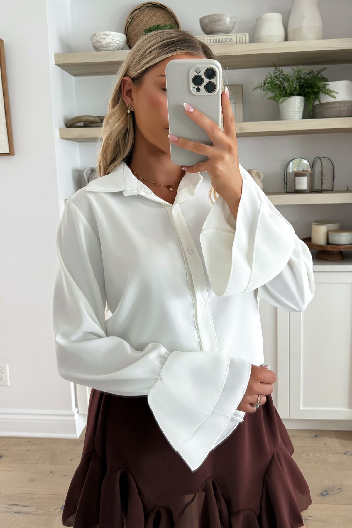 MAYLANIE - White Shirt