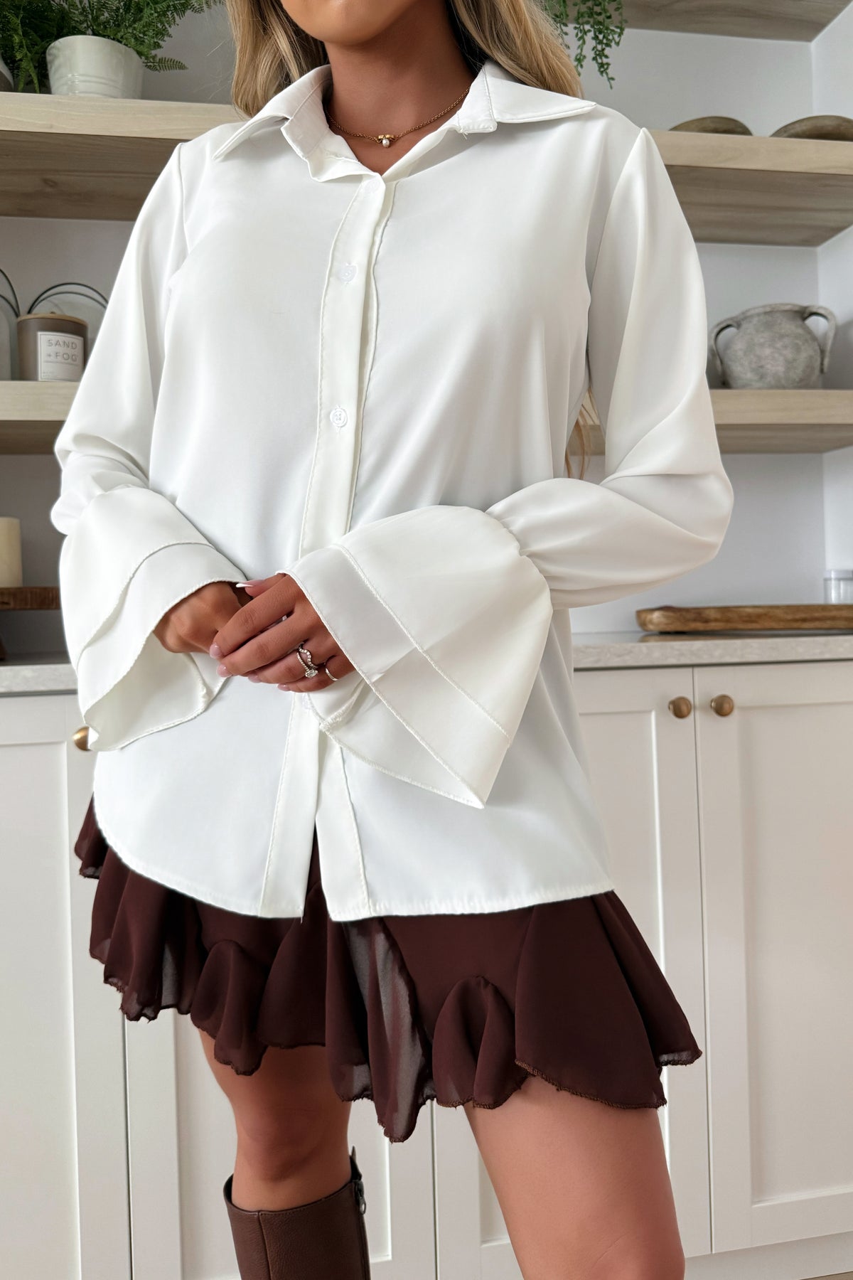 MAYLANIE - White Shirt