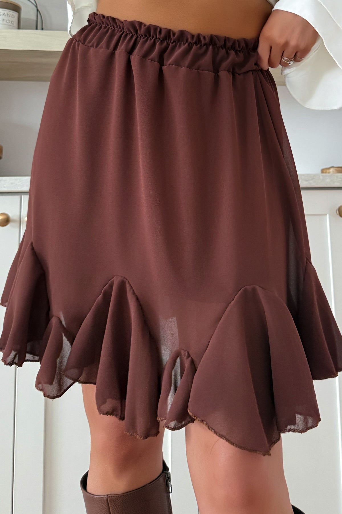 SIGNATURE - Brown Skirt