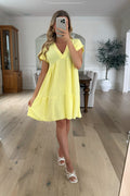 JAZEMINE - Yellow Dress