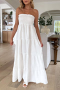 BEATRICE - Robe Longue / Blanche