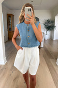 CELINE - Gilet / Jean Bleu