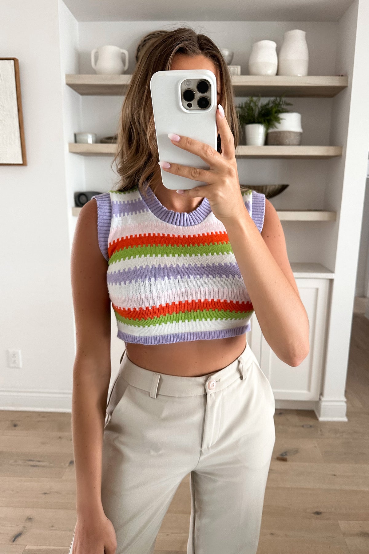 TOULOUSE - Crop Top /Lilas