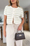 EVANS - Green T-shirt Cardigan