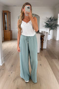 CHARLENNE - Pantalon / Sauge