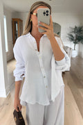 MOUSSELINE - White Blouse