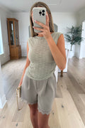 HARPER - Sage Reversible Top